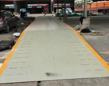 白云区八方物流园3，16米地磅安装